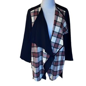 ‼️ Kasha Women's Plaids Asymmetric Coat ‼️